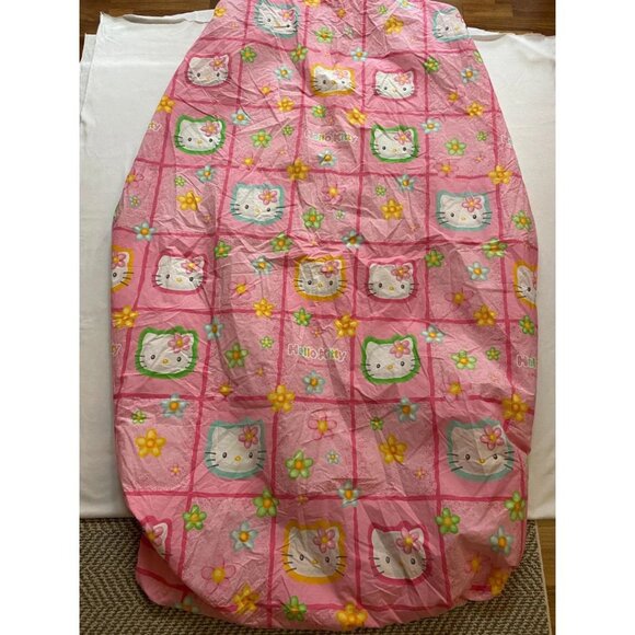 Sanrio Hello Kitty Twin Fitted Sheet Kids Bed Linens Character Bedding Kawaii - Picture 2 of 6